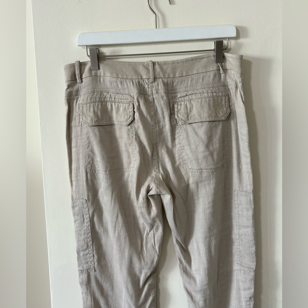 Vince Linen Cargo Pant - Picture 5 of 9